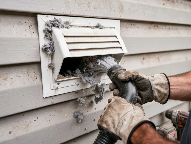 Professional dryer vent cleaning by Shelton Dryer Vent Cleaning in Shelton