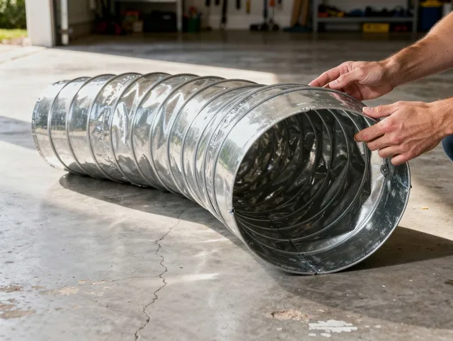 Shelton Dryer Vent Cleaning specialist using advanced equipment for thorough duct cleaning in Shelton