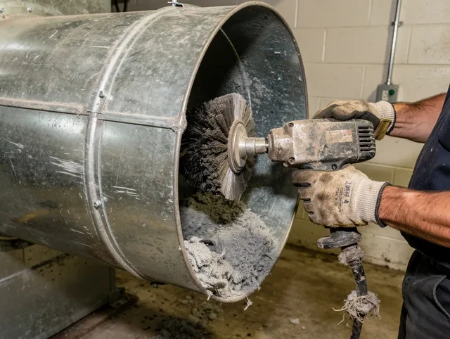 Industrial-grade dryer vent cleaning by Shelton Dryer Vent Cleaning in Shelton